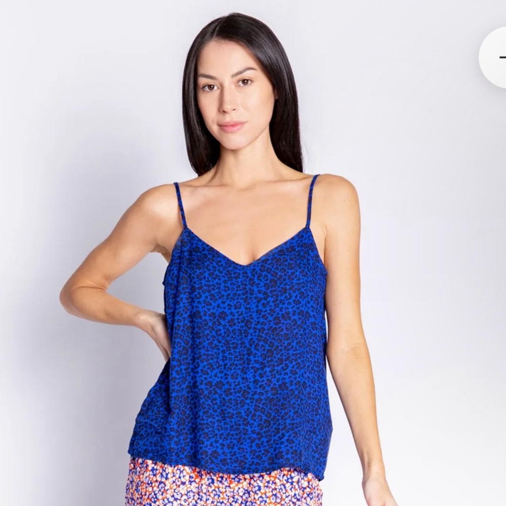 P.J. Salvage Blueberry Fields Cami. NWT. Size Small